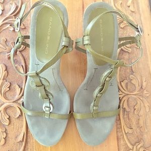 Bandolino Strap Heel “Olive/Green” Color, 9M